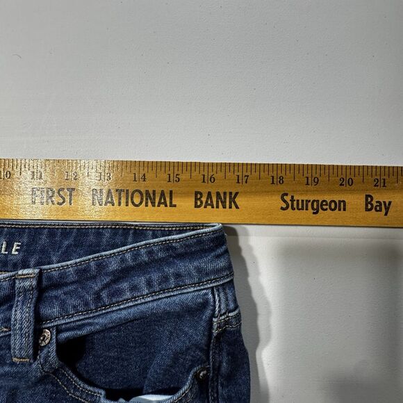 American Eagle AE Mom Jean STRETCH High Rise Women’s Sz 14 - Picture 10 of 14